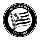 Флаг на футболен отбор домакин Щурм Грац