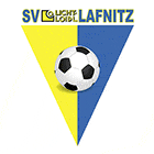 Флаг на футболен отбор домакин Лафниц