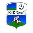 Флаг на футболен отбор домакин Слуцк
