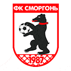 Флаг на футболен отбор домакин Сморгон