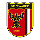 Флаг на футболен отбор домакин Славия Мозир