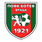 Флаг на футболен отбор домакин Ботев Враца