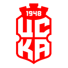 Флаг на футболен отбор домакин ЦСКА 1948 София