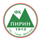 Флаг на футболен отбор гост Пирин Гоце Делчев