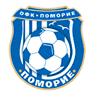 Флаг на футболен отбор домакин Поморие