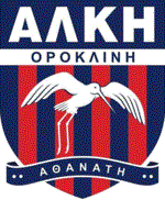Флаг на футболен отбор домакин Алки Ороклини