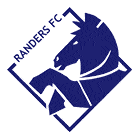 Флаг на футболен отбор домакин Рандерс