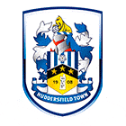 Флаг на футболен отбор домакин Хъдърсфийлд
