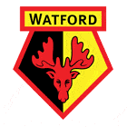 Флаг на футболен отбор домакин Уотфорд