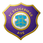 Флаг на футболен отбор гост Ерцгебирге Ауе