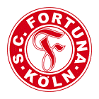 Флаг на футболен отбор домакин Фортуна Кьолн