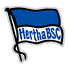 Флаг на футболен отбор домакин Херта Берлин