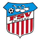 Флаг на футболен отбор домакин Цвикау