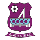 Флаг на футболен отбор гост Глейсис Юнайтед