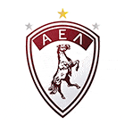 Флаг на футболен отбор гост АЕЛ Лариса