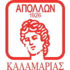 Флаг на футболен отбор гост Аполон Каламария