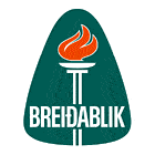 Флаг на футболен отбор домакин Брейдаблик Коупавогюр