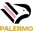 Флаг на футболен отбор домакин Палермо