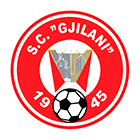 Флаг на футболен отбор домакин Гниляне