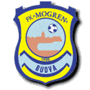 Флаг на футболен отбор домакин Могрен Будва