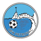 Флаг на футболен отбор гост Петровац