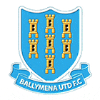 Флаг на футболен отбор домакин Балимина Юнайтед
