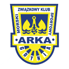 Флаг на футболен отбор гост Арка Гдиня