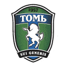 Флаг на футболен отбор домакин Том Томск