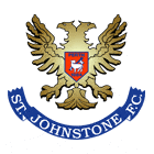 Флаг на футболен отбор домакин Сейнт Джонстън