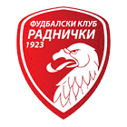 Флаг на футболен отбор домакин Раднички 1923