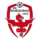Флаг на футболен отбор гост Вождовац Белград