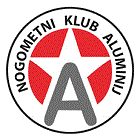 Флаг на футболен отбор гост Алуминий Кидричево