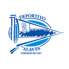Флаг на футболен отбор домакин Алавес
