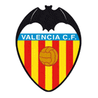 Флаг на футболен отбор домакин Валенсия