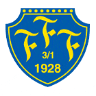 Флаг на футболен отбор домакин Фалкенберг