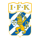 Флаг на футболен отбор домакин ИФК Гьотеборг