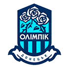Флаг на футболен отбор домакин Олимпик Донецк